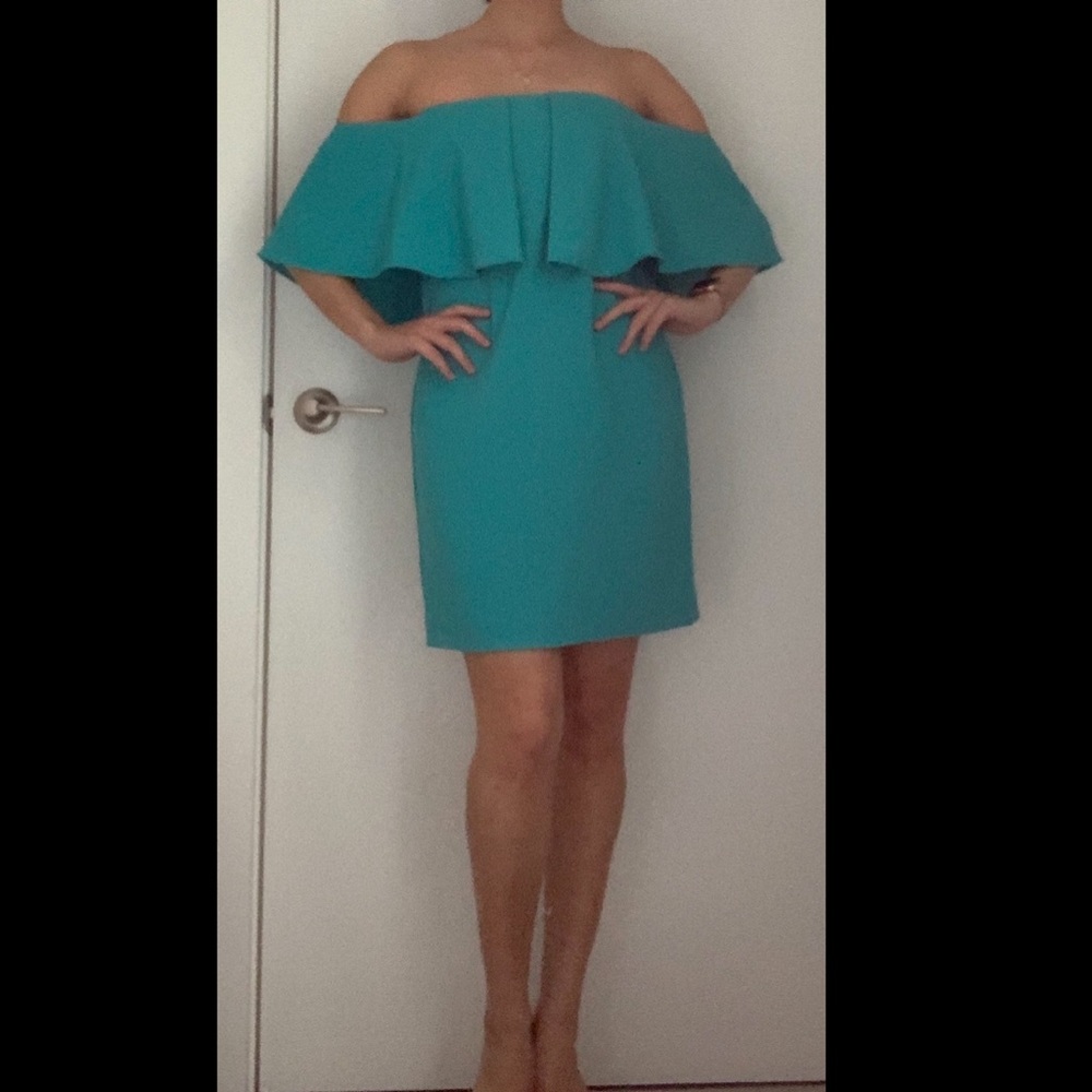 NWOT Trina Turk Strapless/Off-Shoulder Dress sz 0